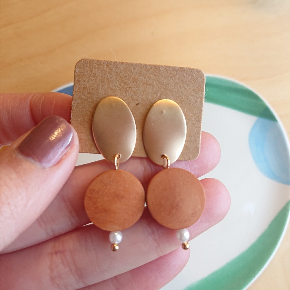 Nature Wood Earrings